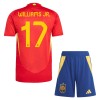 Maglia ufficiale Spagna Williams JR 17 Casa Euro 2024 per Bambino